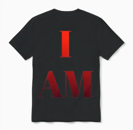 I Am Unisex T-Shirt in Black
