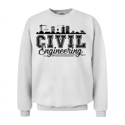 Civil Engineering Unisex Sweatshirt - White