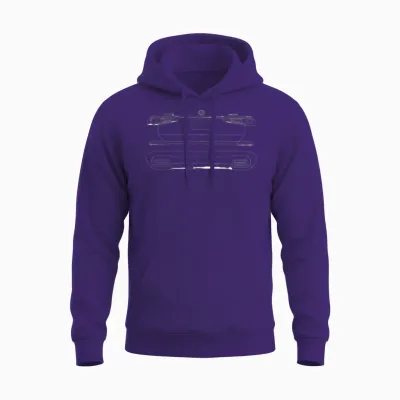 Mercedes Gls Unisex Hoodie - Purple