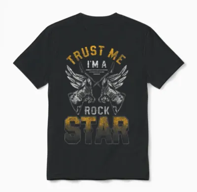 Rock Guitar Festival Unisex T-Shirt - Black