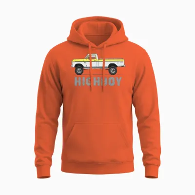 Highboy Tampico Yellow Unisex Hoodie - Orange