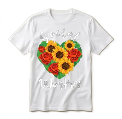 Social Worker School Social Worker Social Services Unisex T-Shirt - White