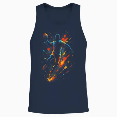 Handball Handballer Verein Sportler Trainer Unisex Tank Top - Navy
