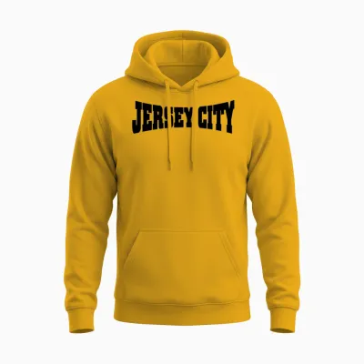 Jersey City Unisex Hoodie - Gold