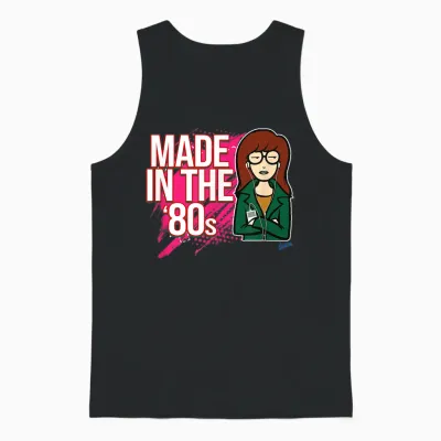 Mademark X Daria - Made in the 80s Unisex Tank Top - Black