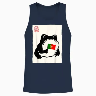 Drapeau Portugais Hommes Femmes Enfants Portugal Unisex Tank Top - Navy