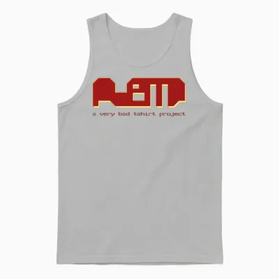 Blue Wolf Unisex Tank Top - Ash