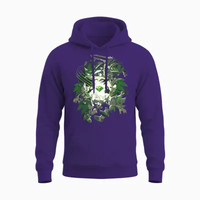Sonic the Hedgehog Sonic Through the Ages Unisex Hoodie - Purple