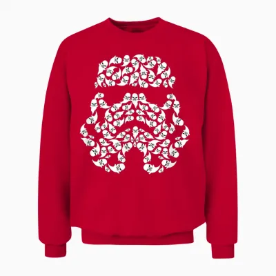 Star Wars Stormtrooper Fantômes D'halloween Unisex Sweatshirt - Red