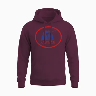 Vintage Stinger Logo Unisex Hoodie - Maroon