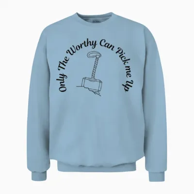 Mjolnir - Thor Unisex Sweatshirt - Light Blue