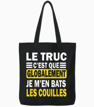 The Trick Is That Globally Gift Man Humor Original Tote Bags - Black