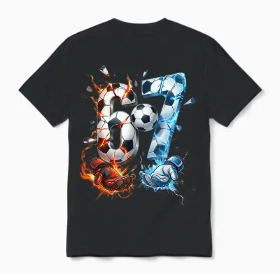 67 Fußball Sechs Sieben 6 7 Meme 67 Italian Brainrot Unisex T-Shirt - Black