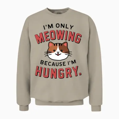 Funny T-Shirts Unisex Sweatshirt - Sand