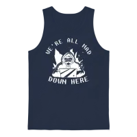 Programmer Coder Funny Programming Coding Unisex Tank Top - Navy – 1
