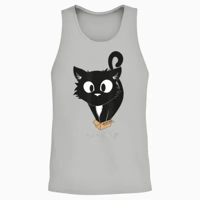 Ralf Schmitz - Hildegard Cat Unisex Tank Top - Ash