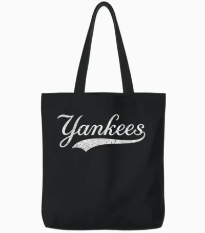 Yankees Vintage Design Retro Style Graphic Men Women Kid Tote Bags - Black