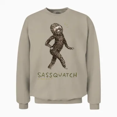 Sassquatch Unisex Sweatshirt - Sand
