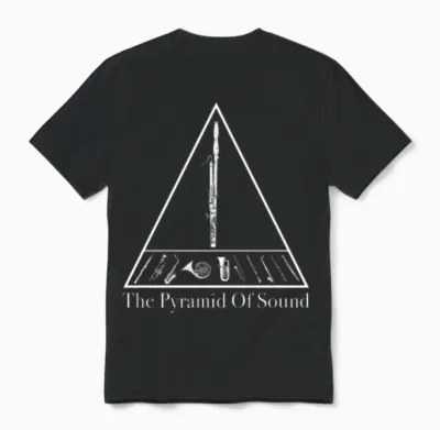 Funny Bassoon for Bassoonist Unisex T-Shirt - Black