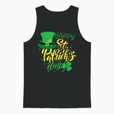 Leprechaun Choice: Happy St. Patrick's Day Paddy's Gear T-Shirt, Black, S Unisex Tank Top - Black