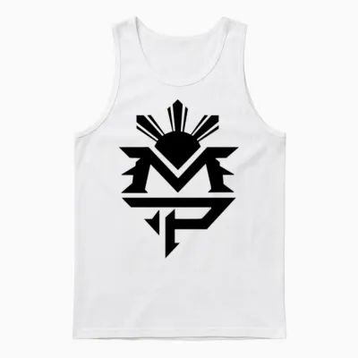 Manny Pacquiao Unisex Tank Top - White