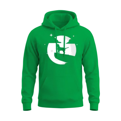 Dogfather Dog Daddy Dog Mom Dog Lover Beagle Dog Unisex Hoodie - Irish Green