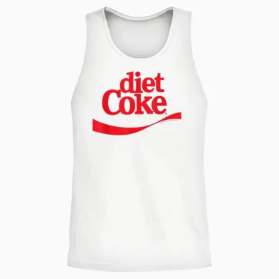 Coca-Cola - Diet Coke Unisex Tank Top - White