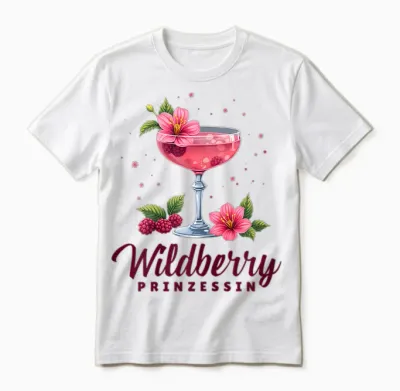 Wildberry Princess Costume I Summer Cocktail Party Women's T-Shirt, White Unisex T-Shirt - White