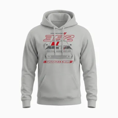 Dodge Challenger 392 Shakedown, Last Call Unisex Hoodie - Ash