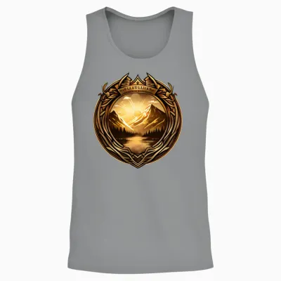 Valhalla Hiking Unisex Tank Top - Sport Grey