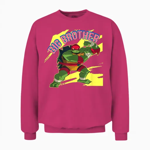Raphael - Big Brother Unisex Sweatshirt - Heliconia