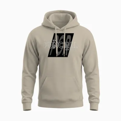 Funchal Portugal Performance - Funchal Madeira Portugal Unisex Hoodie - Sand