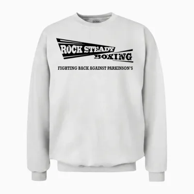 I Am Rock Steady Unisex Sweatshirt - White