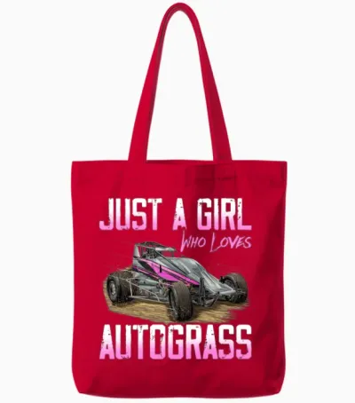 Retro Tote Bags - Red