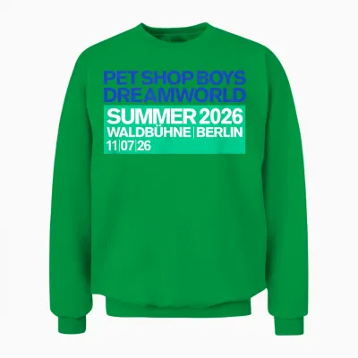 Amazon Exclusive Dreamworld Berlin July 11th Unisex Sweatshirt - Irish Green