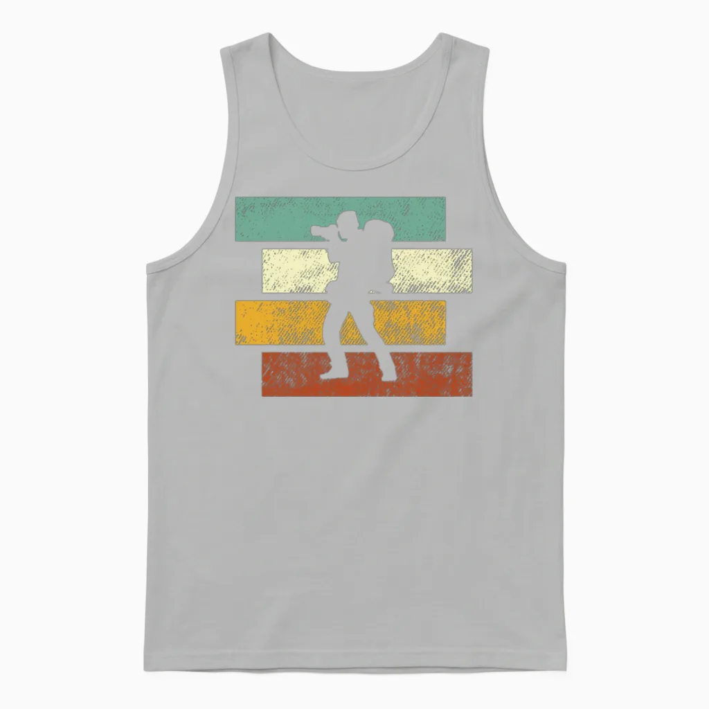 Photographer Retro Photography Gift Unisex Tank Top in Ash