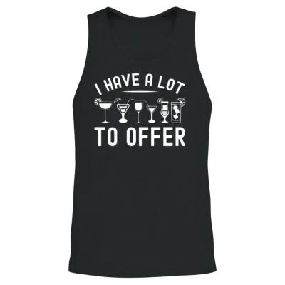 Bartending Mixologist Funny Bartender Unisex Tank Top - Black