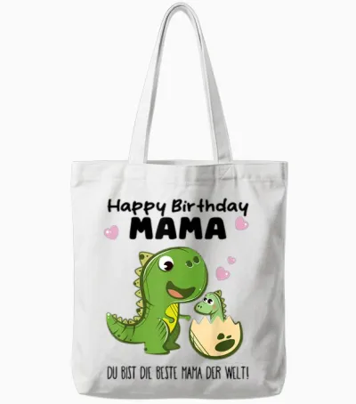 Alles Gute Zum Geburtstag Mama - Du Bist Die Beste Mama Tote Bags - White