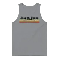 1980s Style Pigeon Forge Tennessee Unisex Tank Top - Sport Grey – 1