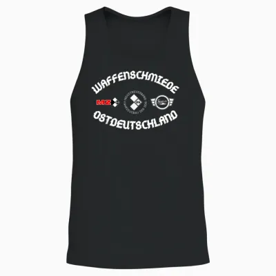 Waffenschmiede Simson Mz Etz Ifa Suhl Ossi Moped Geschenk Unisex Tank Top - Black