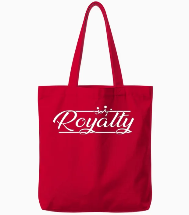 Royalty Family Tote Bags in Red