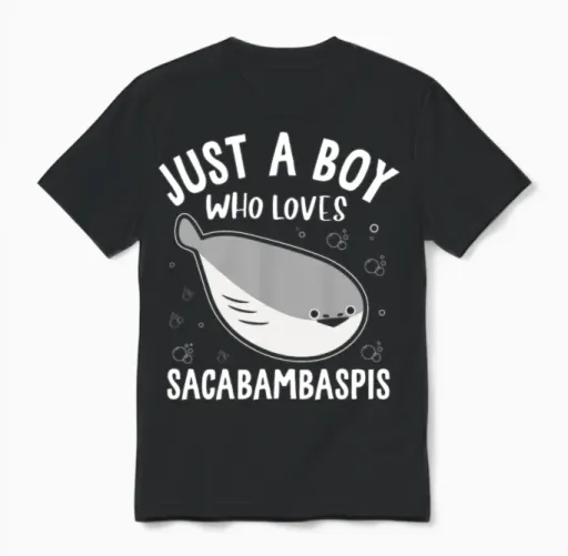 Funny Fish Meme Unisex T-Shirt - Black