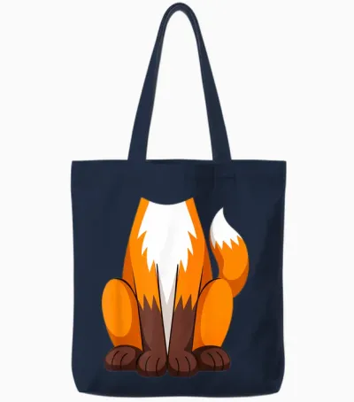 Costume Renard Pour Adulte, Homme, Femme, Enfant, Garçon Et Fille Tote Bags - Navy