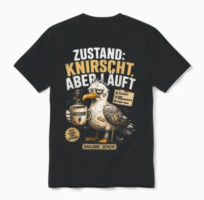 Aua Au Dem Alter Entsprechen Guter Zustand Lustig Geburtstag Unisex T-Shirt - Black