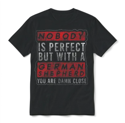 German Shepherd Dog Dog Love Dog Owners Guard Dog Unisex T-Shirt - Black