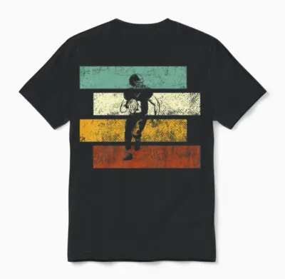 Rugby Retro Unisex T-Shirt - Black