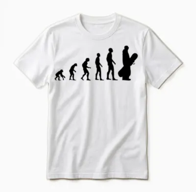 Evolution Snowboard. Unisex T-Shirt - White