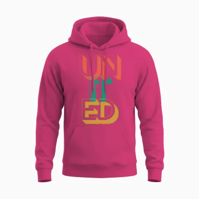 Retro United Unisex Hoodie - Heliconia