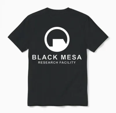 Black Mesa Research Facility Unisex T-Shirt - Black