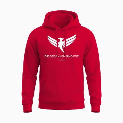 Die Gedanken Sind Frei - Uwe Steimle Unisex Hoodie - Red